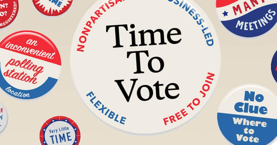 BARR Advisory has officially joined the Time to Vote initiative, encouraging employees to vote.