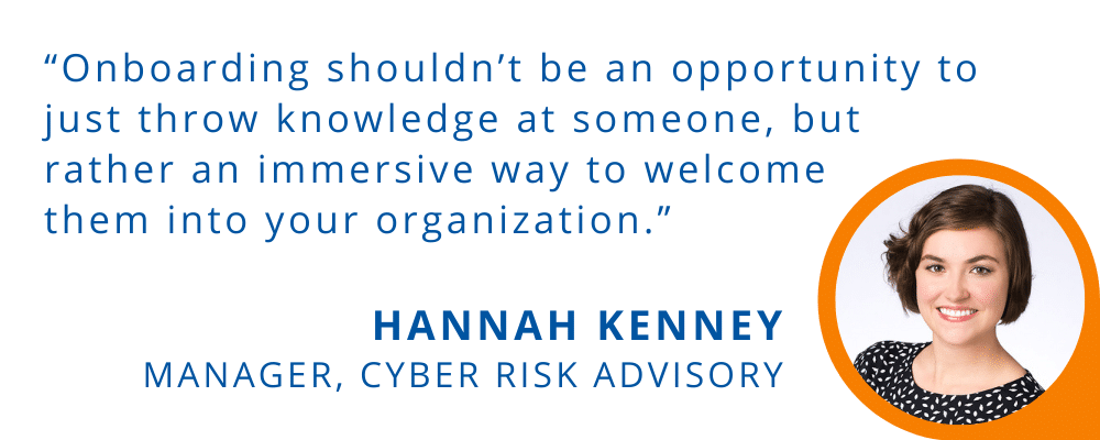 Quote from Hannah Kenney, initiator of BARR's new training program.