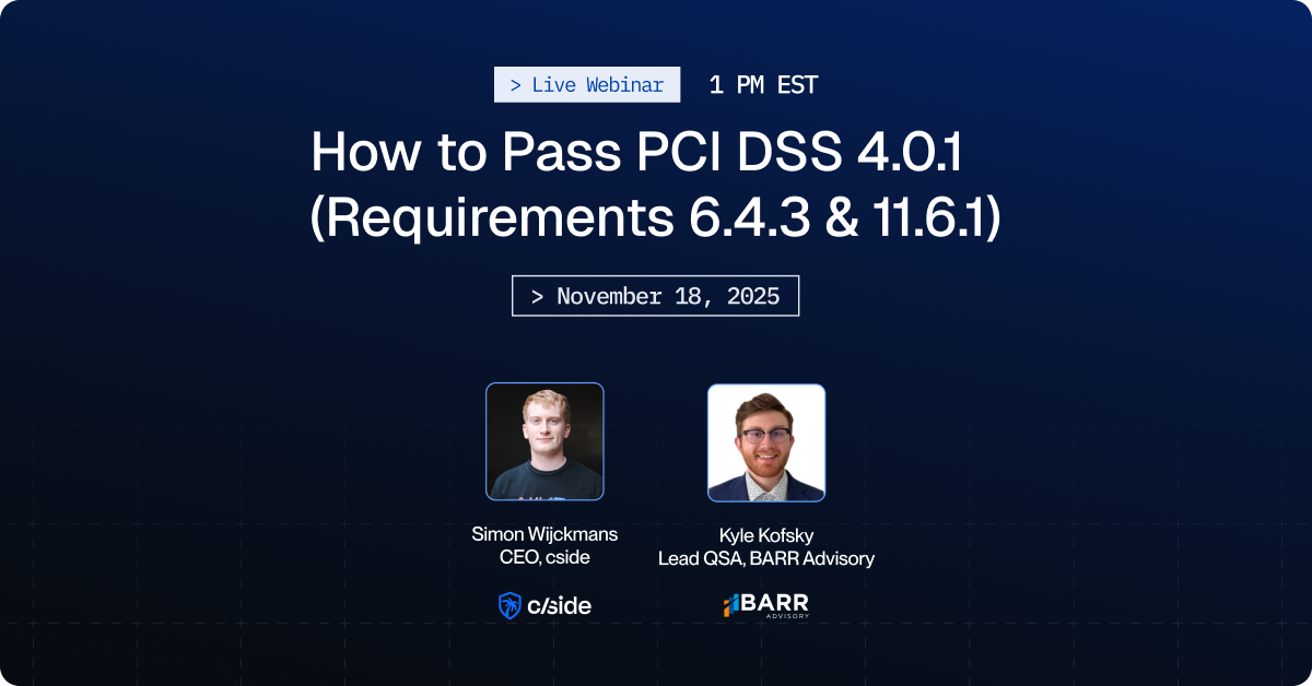 How to Pass PDI DSS 4.0.1 Webinar Featured Image