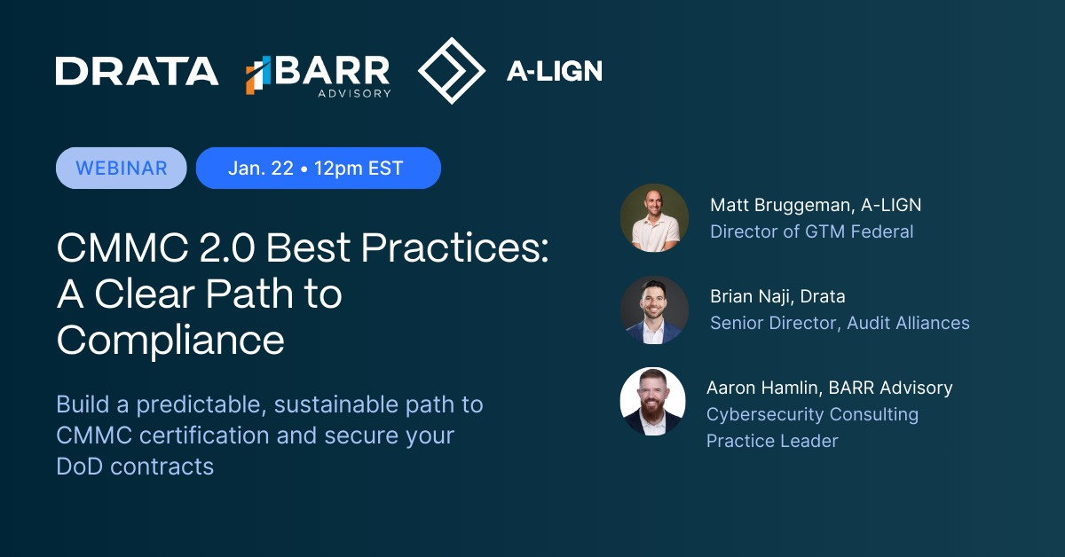 CMMC Webinar Featured Image